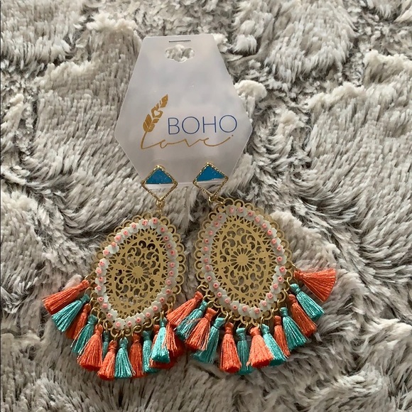 Three Bird Nest Jewelry - Three bird nest boho earrings